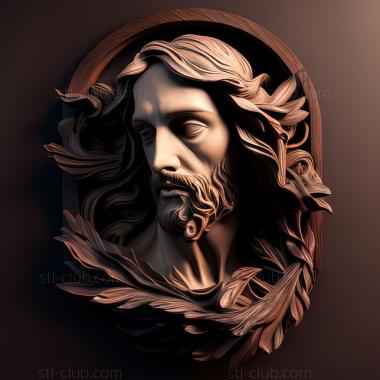 3D model st jesus (STL)